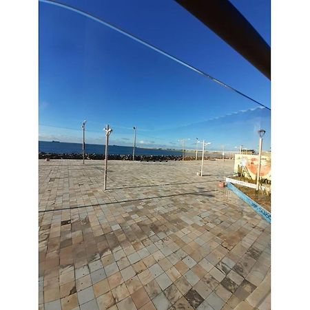 605 Flat Mobiliado Com Vista Lateral Mar Na Praia De Iracema Com Ventilador Fortaleza  Dış mekan fotoğraf