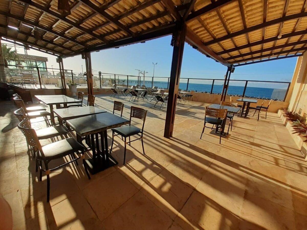 605 Flat Mobiliado Com Vista Lateral Mar Na Praia De Iracema Com Ventilador Fortaleza  Dış mekan fotoğraf