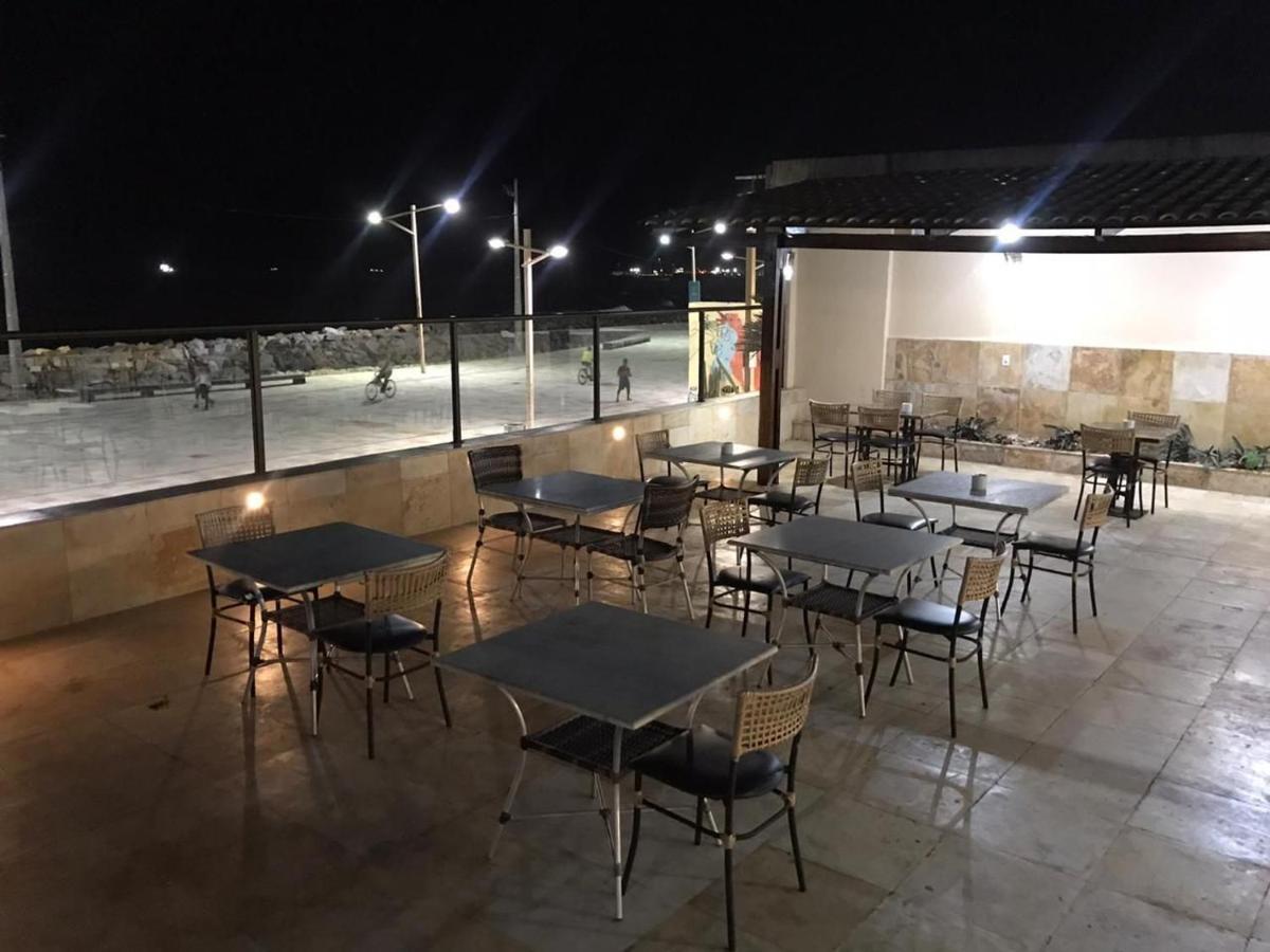 605 Flat Mobiliado Com Vista Lateral Mar Na Praia De Iracema Com Ventilador Fortaleza  Dış mekan fotoğraf