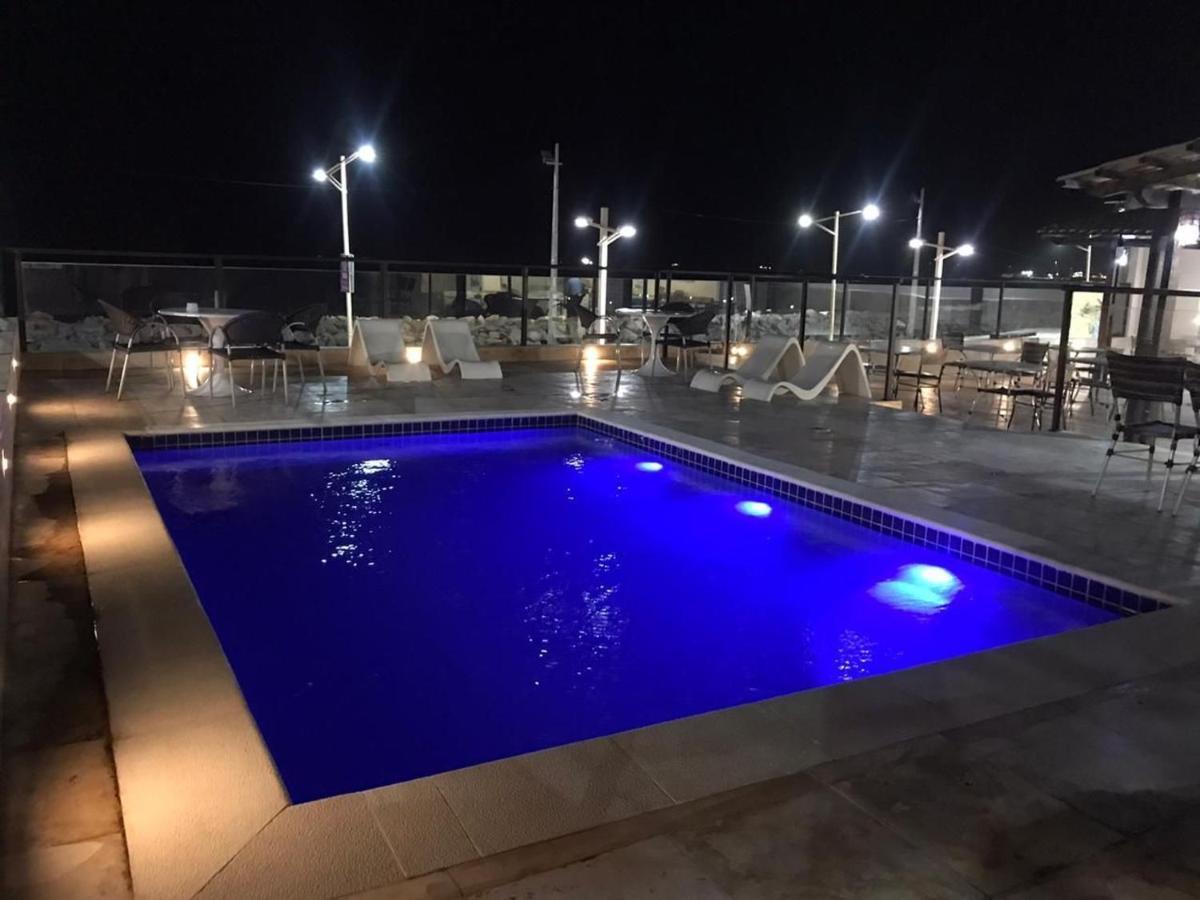 605 Flat Mobiliado Com Vista Lateral Mar Na Praia De Iracema Com Ventilador Fortaleza  Dış mekan fotoğraf